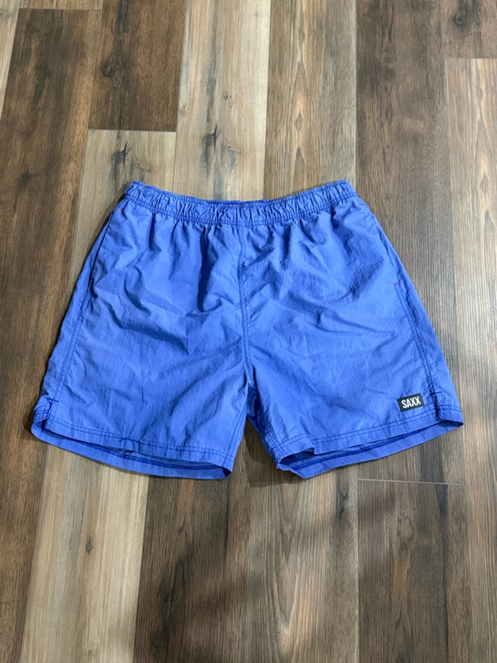 Saxx Electric Blue Quick-Dry Swim Trunks